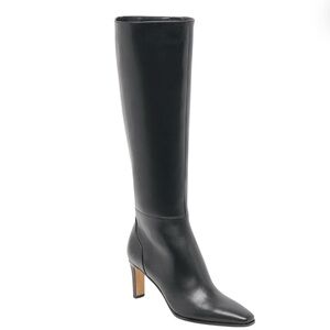 Dolce Vita Emmi Black Heeled Knee-High Boots